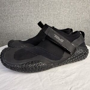Teva Sling King Water Kayaking‎ Wading Water Shoes Black 4102 Women's 9 Men's 7